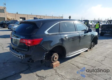 2018 Acura Mdx from USA, damaged, VIN 5J8YD3H30JL004591